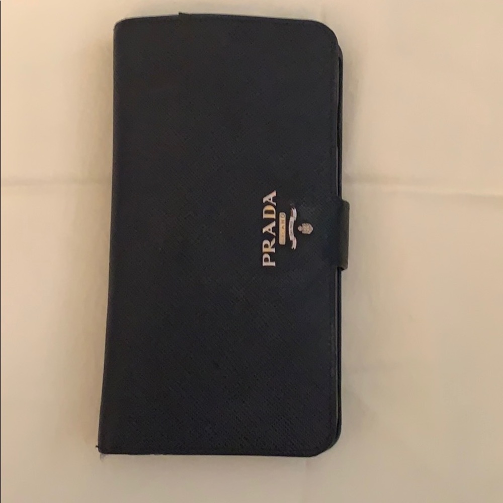 PRADA iPhone case with card holder
